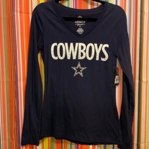 Official Dallas Cowboys long sleeve tee size medium
